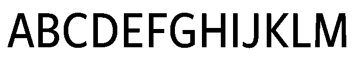 Geller Sans Variable Medium Font UPPERCASE