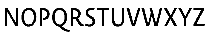 Geller Sans Variable Regular Font UPPERCASE