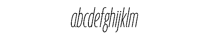 Georama Variable Extra Light Italic FONT