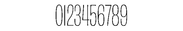 Georama Variable Extra Light Font OTHER CHARS