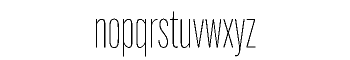 Georama Variable Thin Font LOWERCASE