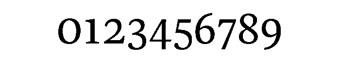 Georgia Light Font OTHER CHARS