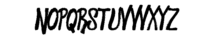 GECARIN Font UPPERCASE