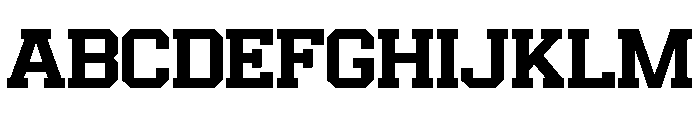 GEHORS-Regular Font UPPERCASE