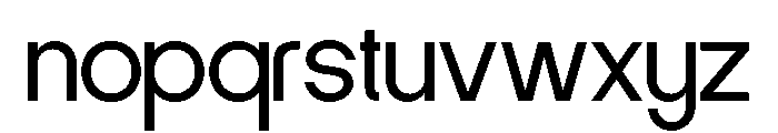 GELTIVO-Regular Font LOWERCASE