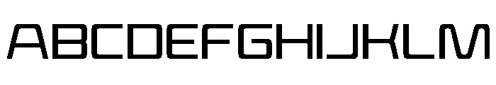 GENOX-Regular Font UPPERCASE