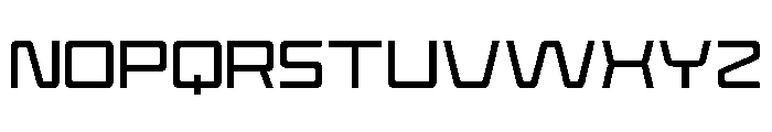 GENOX-Regular Font UPPERCASE