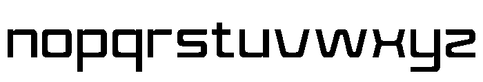 GENOX-Regular Font LOWERCASE