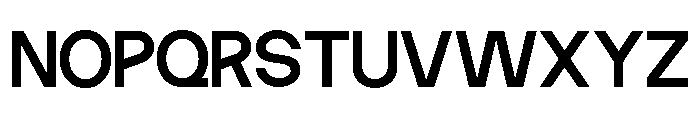 GEVORA-Regular Font UPPERCASE