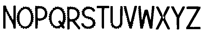Gear_Machine Font UPPERCASE