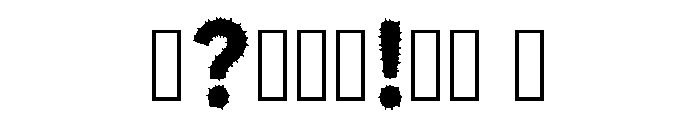 Gears Regular Font OTHER CHARS