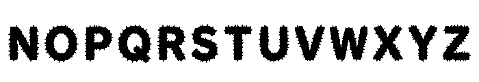 Gears Regular Font LOWERCASE