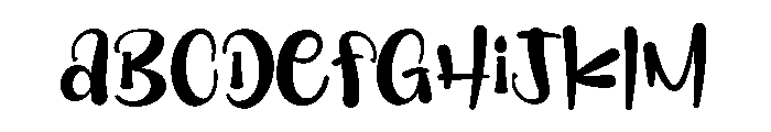Gebitha Stylish Font UPPERCASE