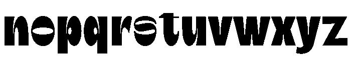 Gebrie Monika Regular Font LOWERCASE