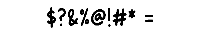 Gedrixo Font OTHER CHARS