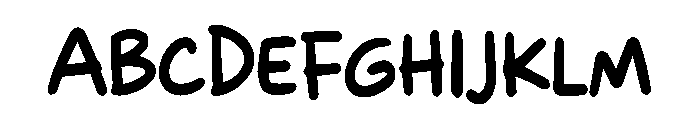 Gedrixo Font UPPERCASE