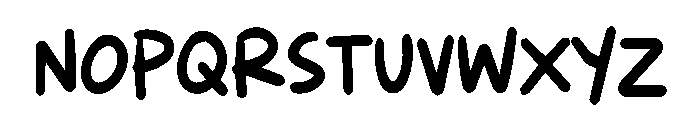 Gedrixo Font UPPERCASE