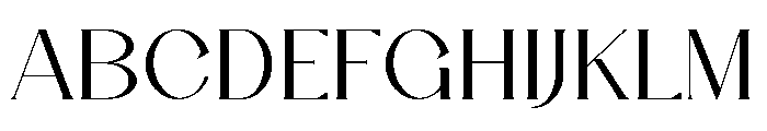 Gefars Font UPPERCASE