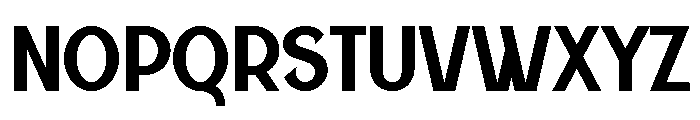 Gegaty Font UPPERCASE