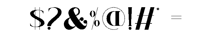 Geinara Font OTHER CHARS