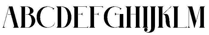 Geinara Font UPPERCASE