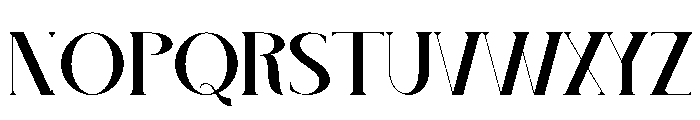Geinara Font UPPERCASE