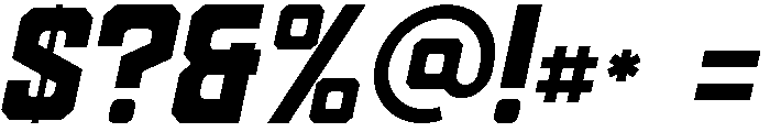 Gejola Italic Font OTHER CHARS