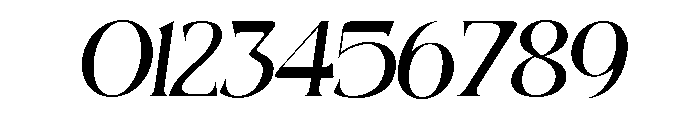 Gekarlo Italic Font OTHER CHARS
