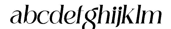 Gekarlo Italic FONT