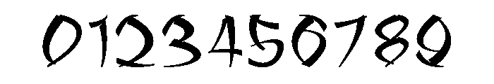 Gekkai Regular Font OTHER CHARS