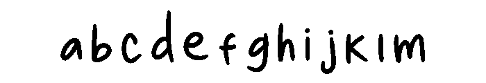 Gel Pen Bold Regular FONT