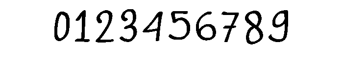 Gel Pen Regular Font OTHER CHARS