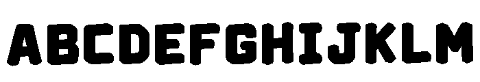 Gelas Regular Font UPPERCASE