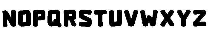 Gelas Regular Font UPPERCASE