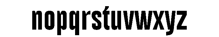 Gelistia Regular Font LOWERCASE