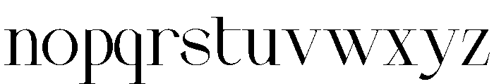Gellovik Font LOWERCASE