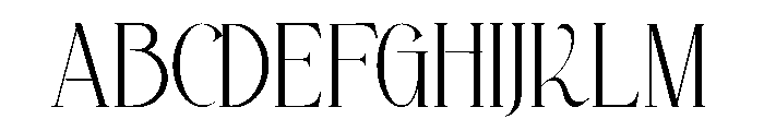 Gemme Bleue Font UPPERCASE