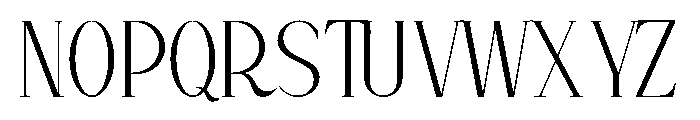 Gemme Bleue Font UPPERCASE