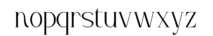 Gemme Bleue Font LOWERCASE
