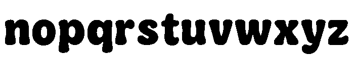 Gemoya Font LOWERCASE