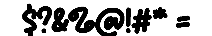 Gempy Font OTHER CHARS