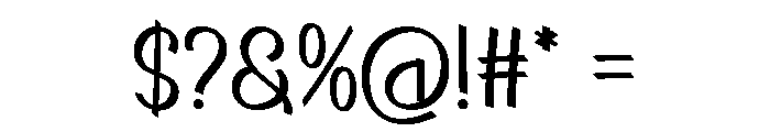 Gemstone Christmas Regular Font OTHER CHARS