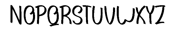 Gemstone Christmas Regular Font UPPERCASE