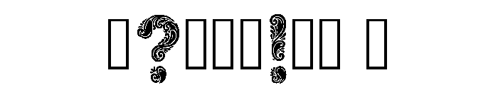 Gene Regular Font OTHER CHARS