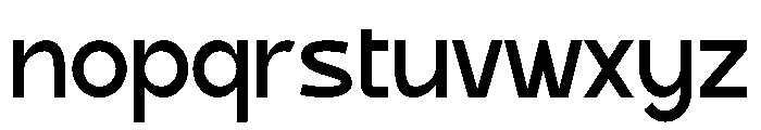 Genedict Font LOWERCASE