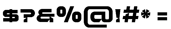 Genhake Regular Font OTHER CHARS