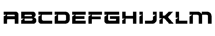 Genhake Regular Font UPPERCASE