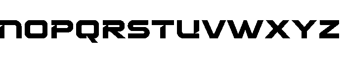 Genhake Regular Font UPPERCASE