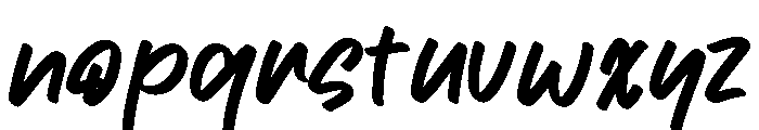 Genia Font LOWERCASE