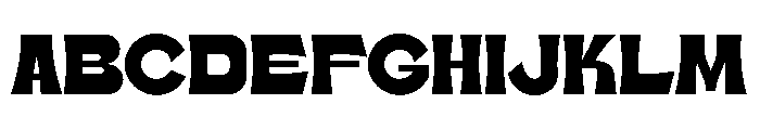 Genija Font UPPERCASE